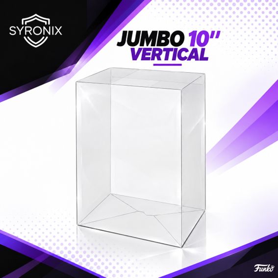 Protector Funko Pop Jumbo 10'' Vertical Syronix 0,5 mm – Pack