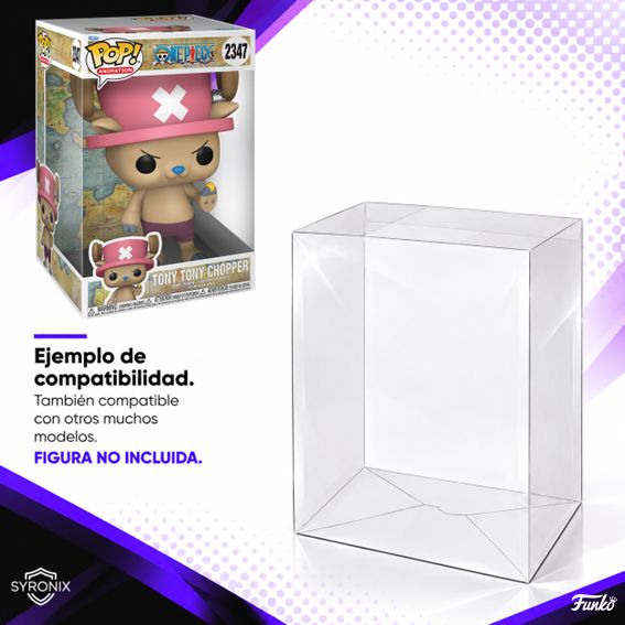 Protector Funko Pop Jumbo 10'' Vertical Syronix 0,5 mm – Pack