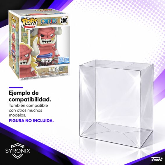 Protector Funko Pop Super 6'' Syronix 0,5 mm – Pack