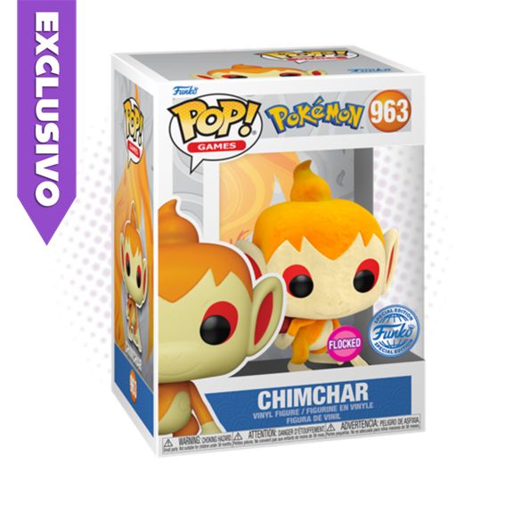 Funko Pop! Chimchar 963 (SE) (Flocked) - Pokemon