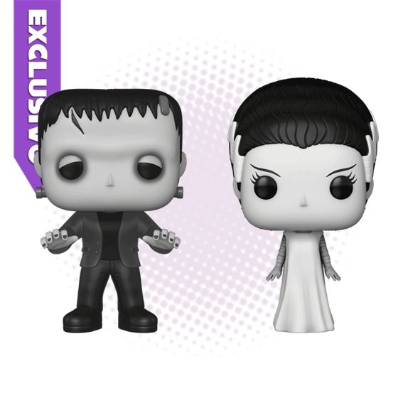 Funko Pop! 2 pack Frankenstein &amp; The Bride (SE) - Universal Monsters