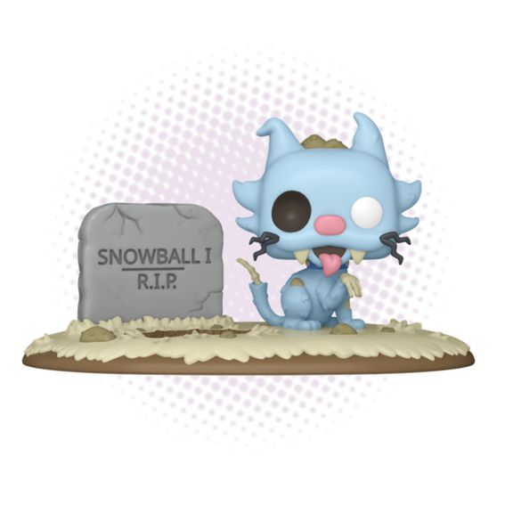 Funko Pop! Deluxe Zombie Snowball 1949 - The Simpsons
