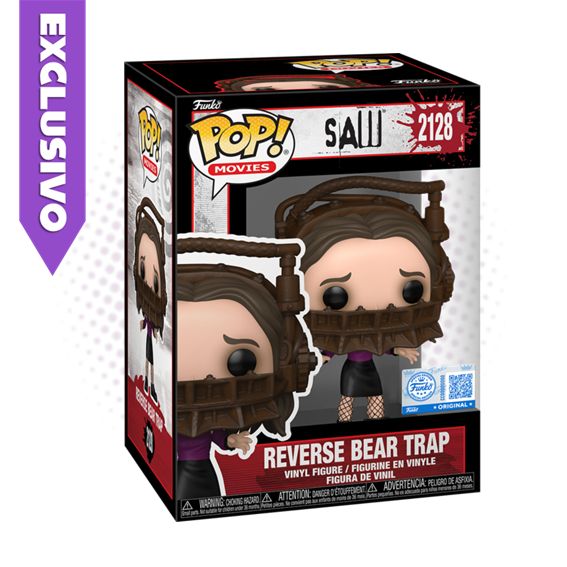Funko Pop! Reverse Bear Trap 2128 (SE) - Saw