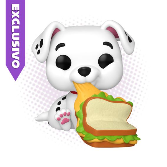 Funko Pop! Rolly with Cheese Sandwich 1685 (SE) - Disney 101 Dalmatians