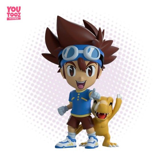 Figura Youtooz Tai &amp; Agumon - Digimon