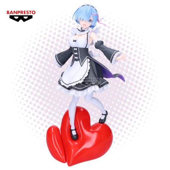 Figura Banpresto Rem Re:Zero -Starting Life In Another World - Espresto-Poppin' Heart 28cm RESERVA
