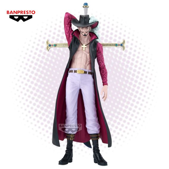 Figura Banpresto  Dracule Mihawk – One Piece Premium (The Anime) 34cm RESERVA