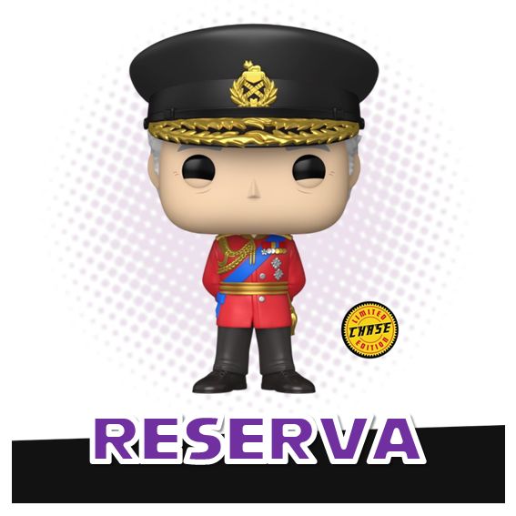 Funko Pop! King Charles III 106 (opción chase aleatoria) - Royals RESERVA