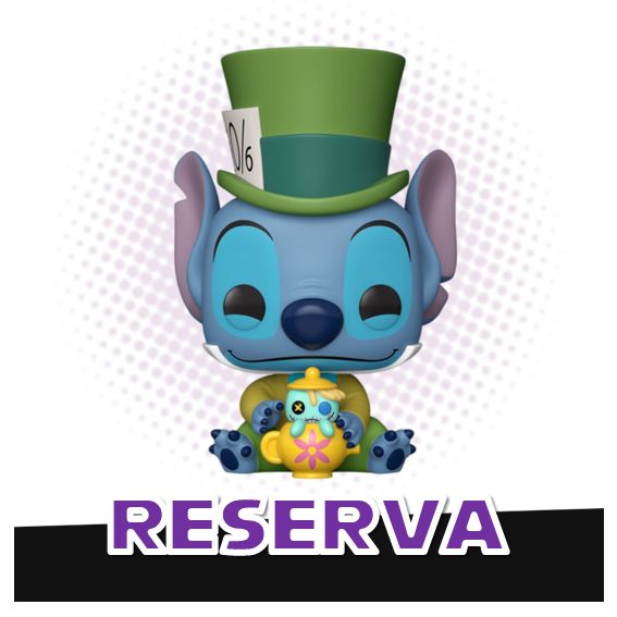 Funko Pop! Stitch as Mad Hatter 1836 - Disney Stitch in Costume RESERVA
