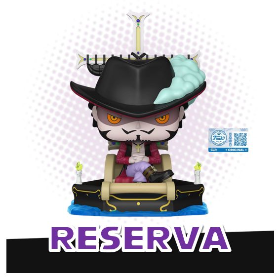 Funko Pop! Rides Mihawk on Hitsugibune 156 (SE) - One Piece RESERVA