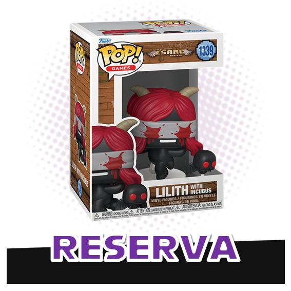 Funko Pop! Lilith with Incubus 1339 - The Binding of Isaac RESERVA
