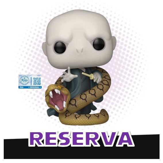 Funko Pop! Lord Voldemort with Nagini 228 (SE) - Harry Potter RESERVA