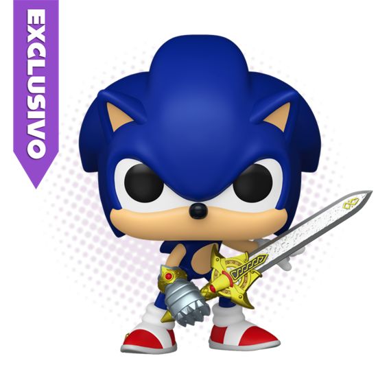 Funko Pop! Sonic with Caliburn 1106 (2025 Fall Convention) - Sonic The Hedgehog
