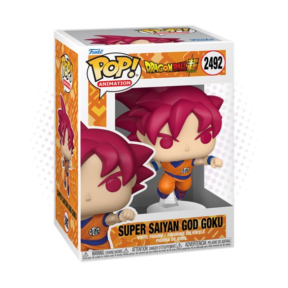 Funko Pop! Super Saiyan God Goku 2492 - Dragon Ball Super