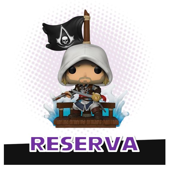Funko Pop! Edward Kenway 1361 Premium - Assassin's Creed Black Flag RESERVA
