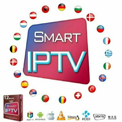 IPTV ABONNEMENTS FRANCE Portugal Europe Italie VIP SPORT &amp; KIDS &amp; CINEMA 12 Mois