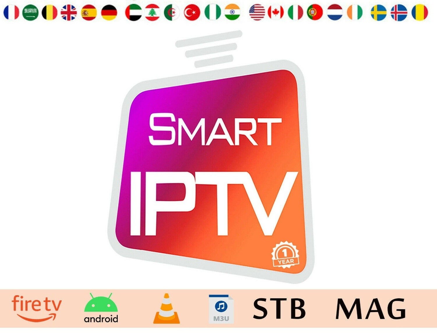 NEW LISTINGIP.TV PREMIUM SUBCRIPTION ✔️ADULT CHANNELS✔️ALL DEVICES SUPPORTED
