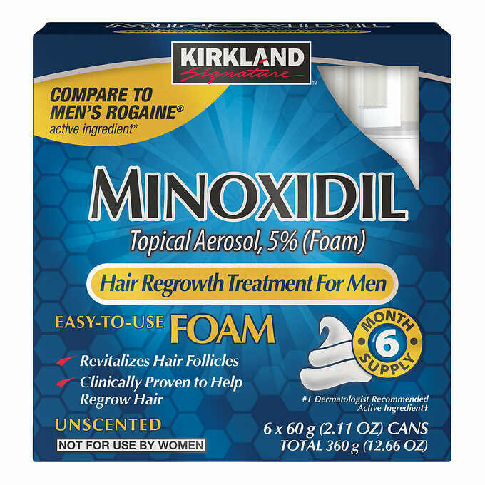 Kirkland Minoxidil 5% Version Mousse