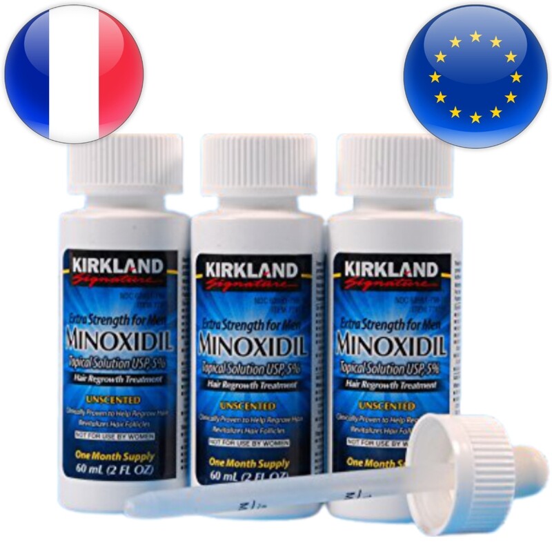 Kirkland Minoxidil 5% -- 3 Mois