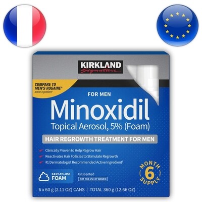 Kirkland Minoxidil 5% Version Mousse