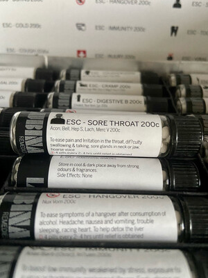 ESC - SORE THROAT 200c