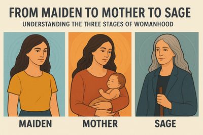 From Maiden to Mother to Sage: Understanding the Three Stages of Womanhood