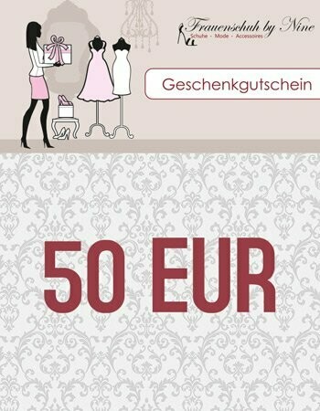 Geschenkgutschein 50 Euro