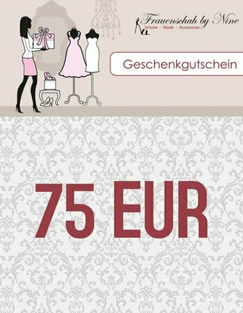 Geschenkgutschein 75 Euro