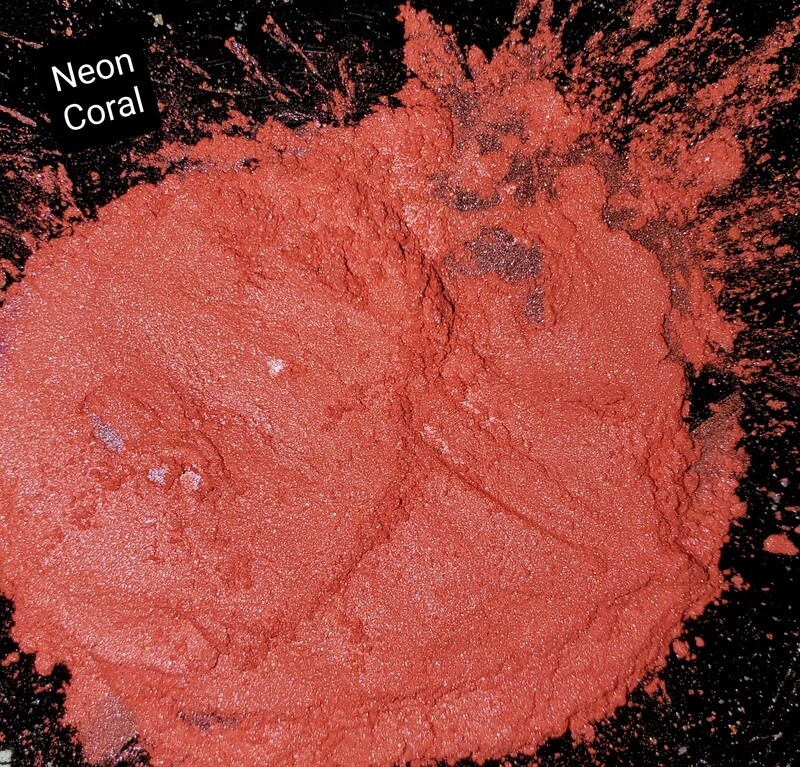 Neon Coral Mica