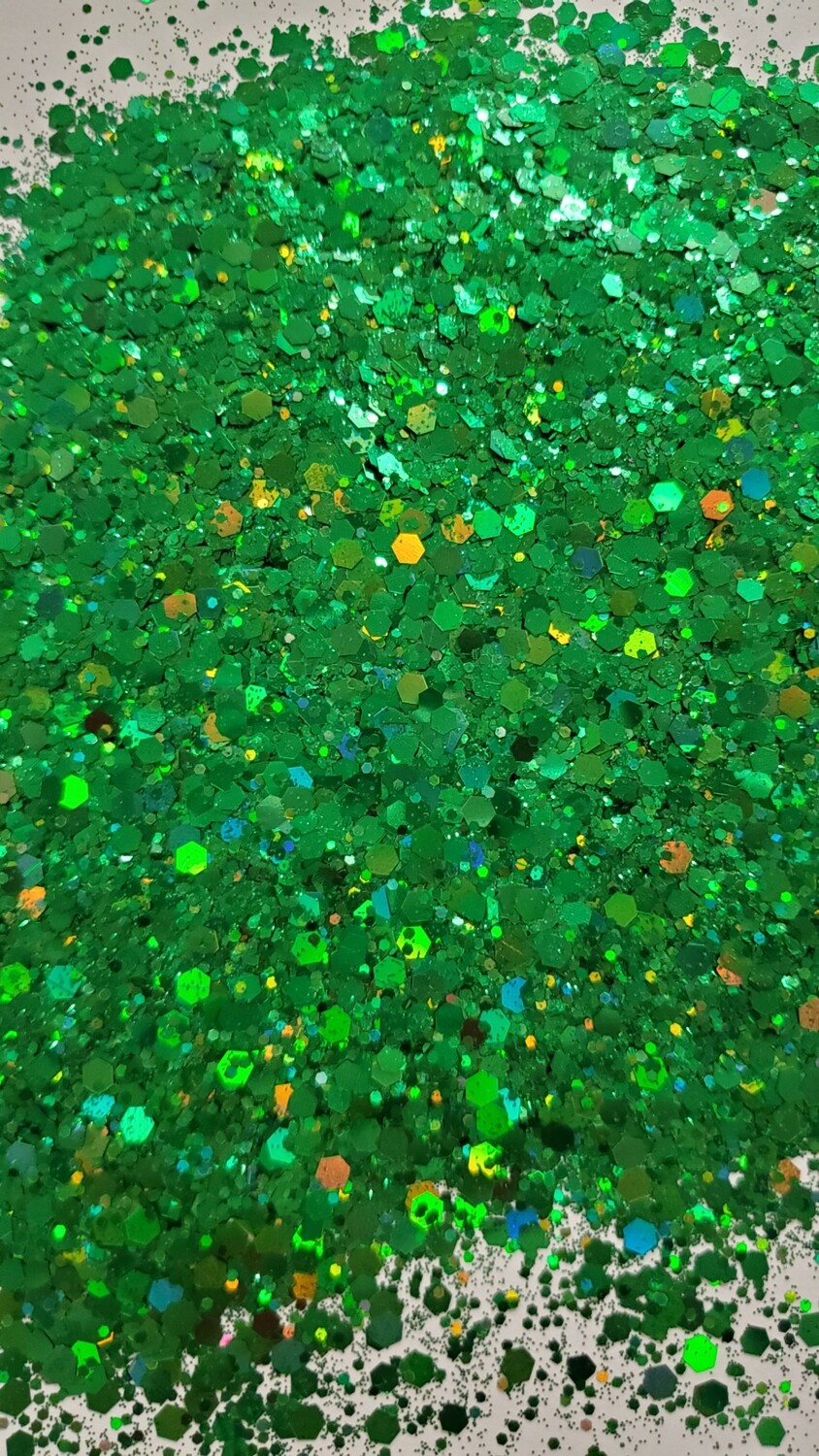 Green Holo Chunky