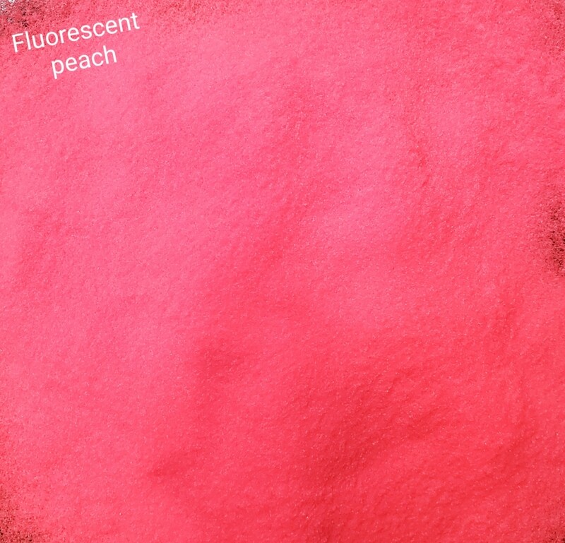 Fluorescent peach