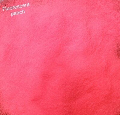 Fluorescent peach