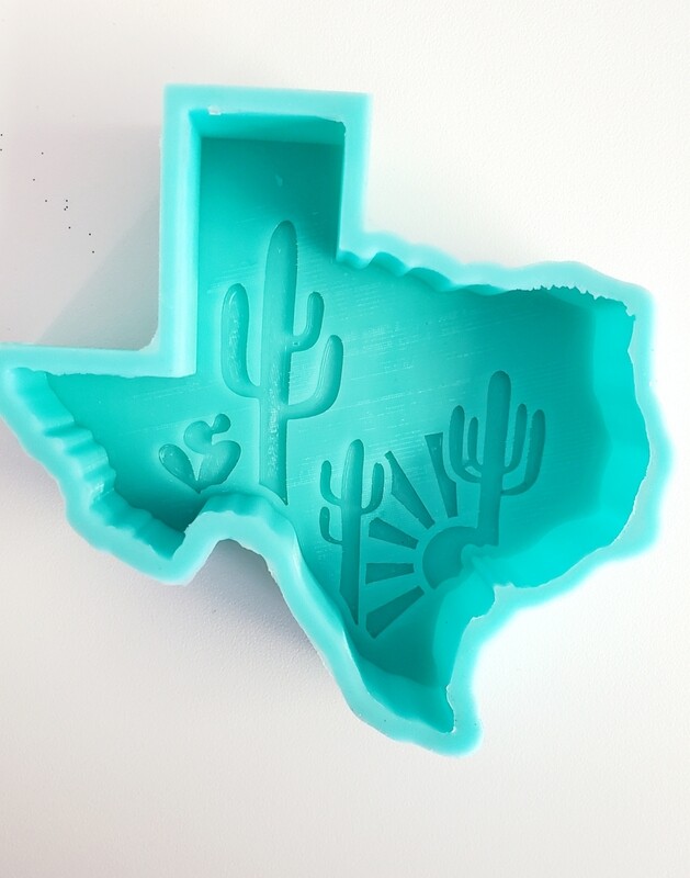 Texas Cactus Freshie Mold