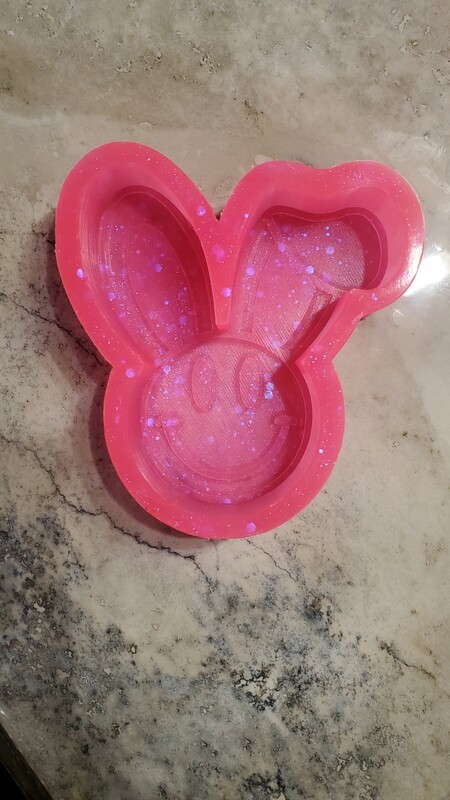 Smiley Bunny Freshie Mold