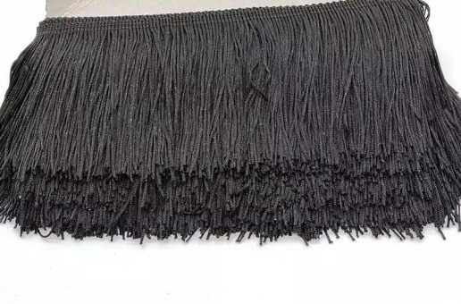 Black Fringe 1yd