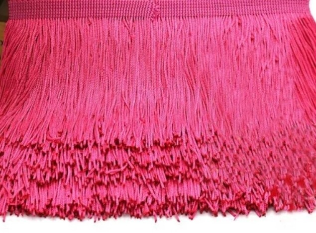 D. Pink Fringe 1yd