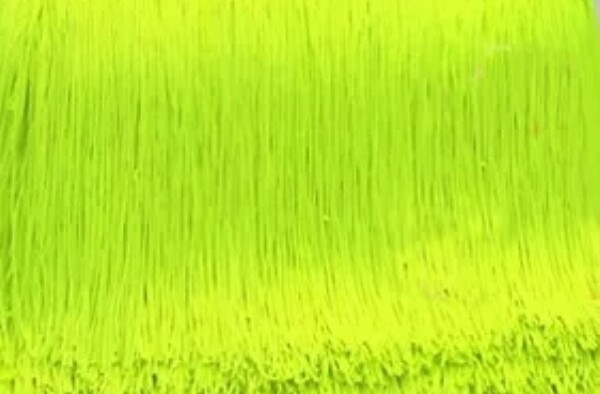 Neon Yellow Fringe 1yd