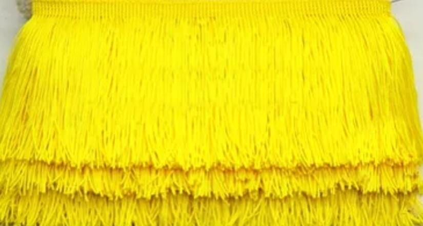 Yellow Fringe 1yd
