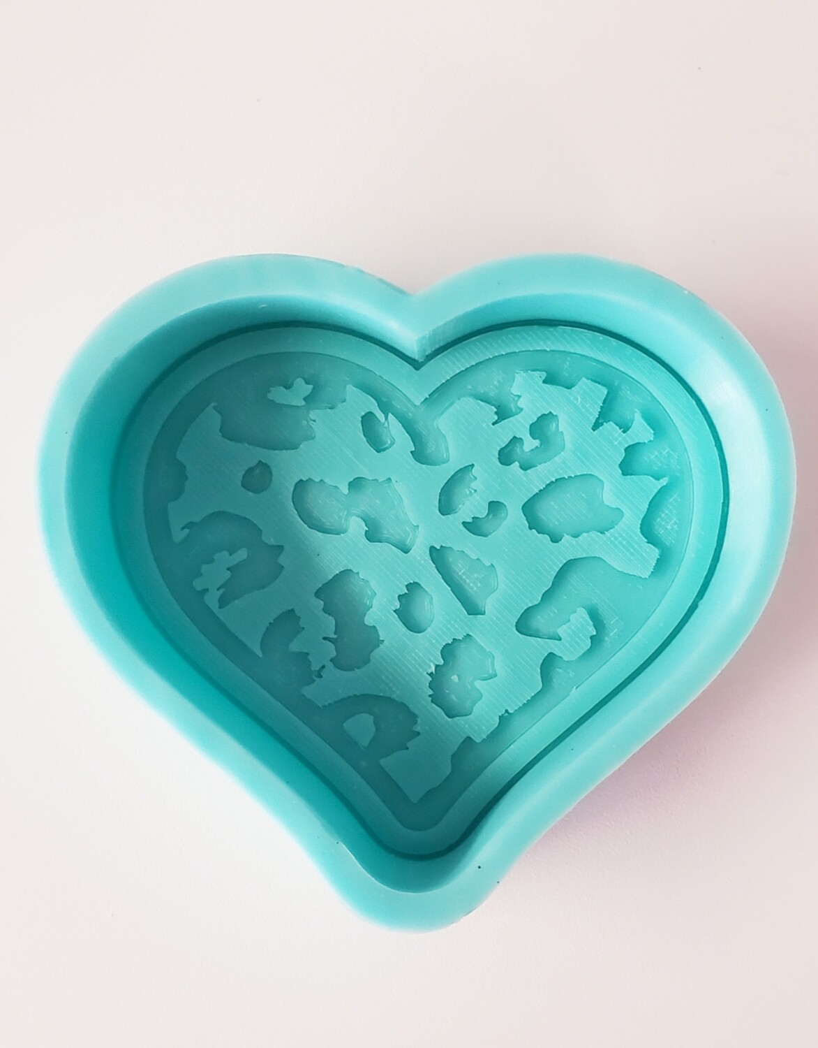 Leopard Heart Freshie Mold