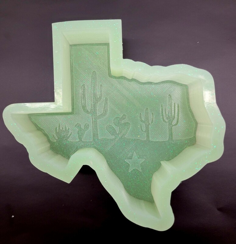Texas Cactus Freshie Mold
