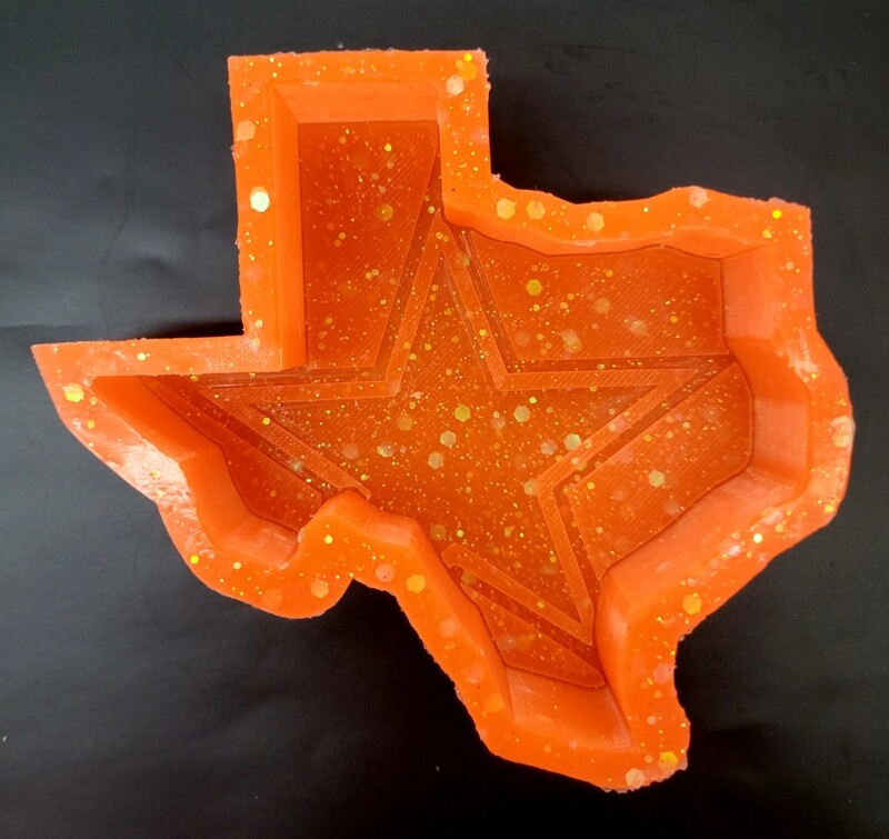 Texas Star Freshie Mold