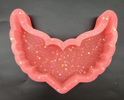 Winged Heart Freshie mold