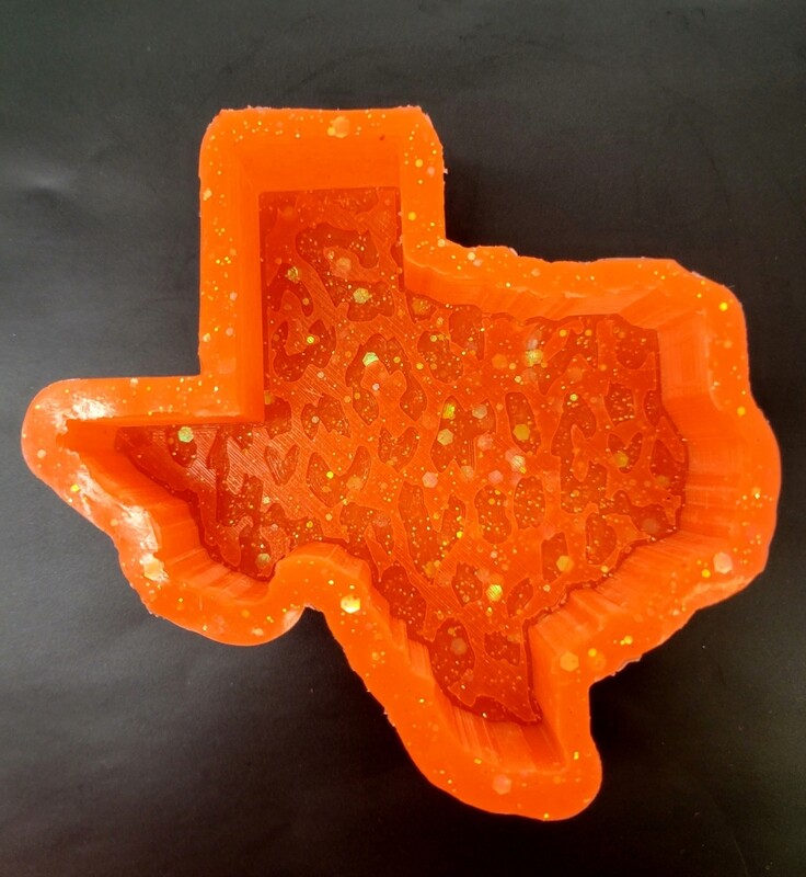 Leopard Texas Freshie Mold 