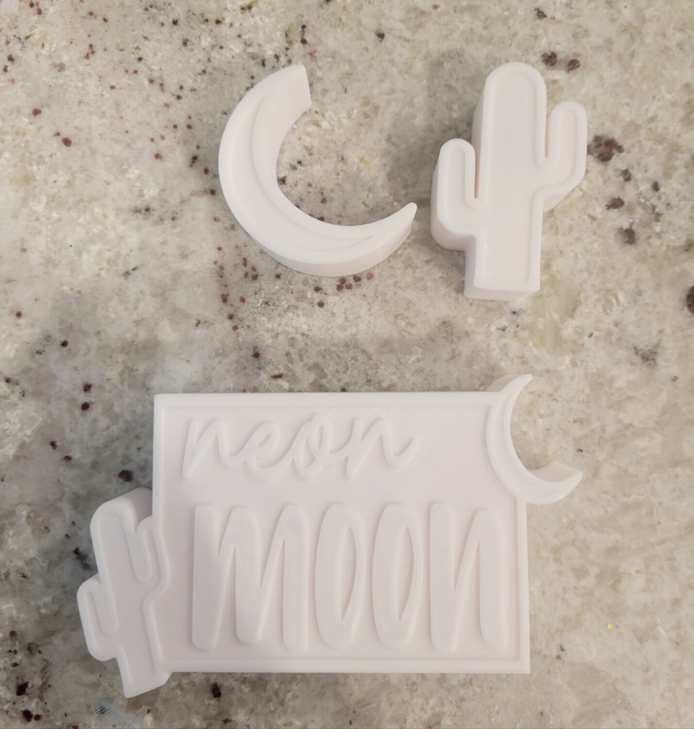 Neon Moon freshie mold set