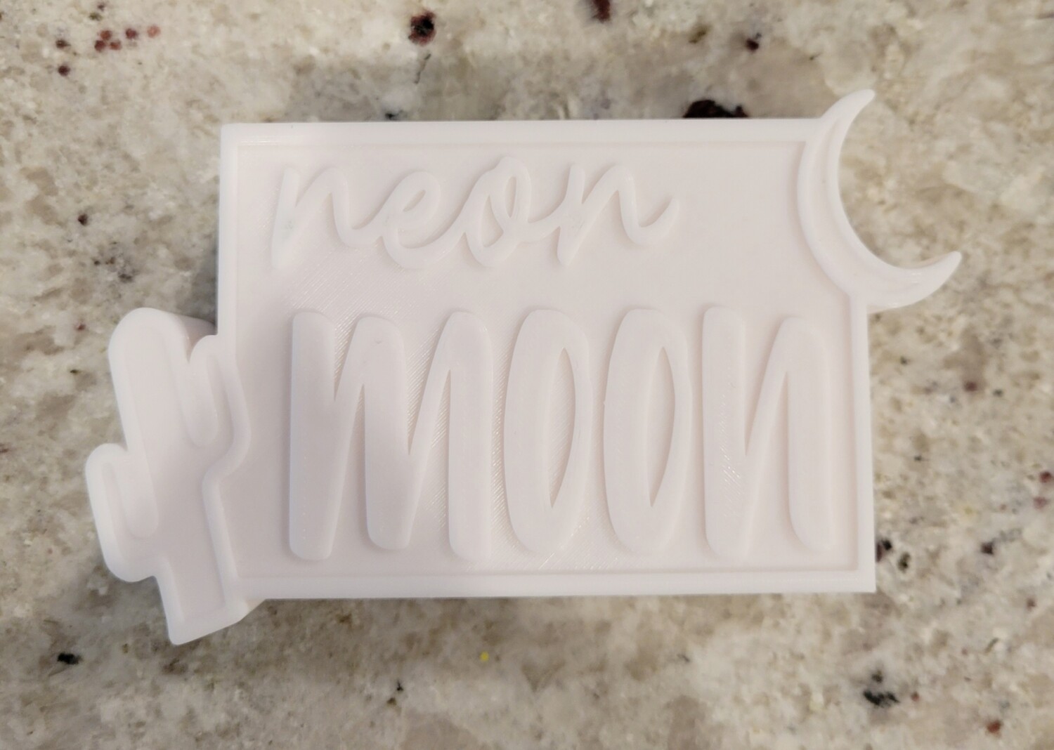 Neon Moon Freshie Mold