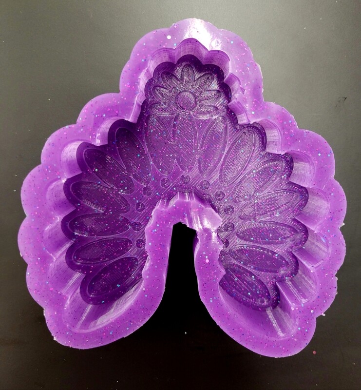 Squash Blossom Freshie Mold