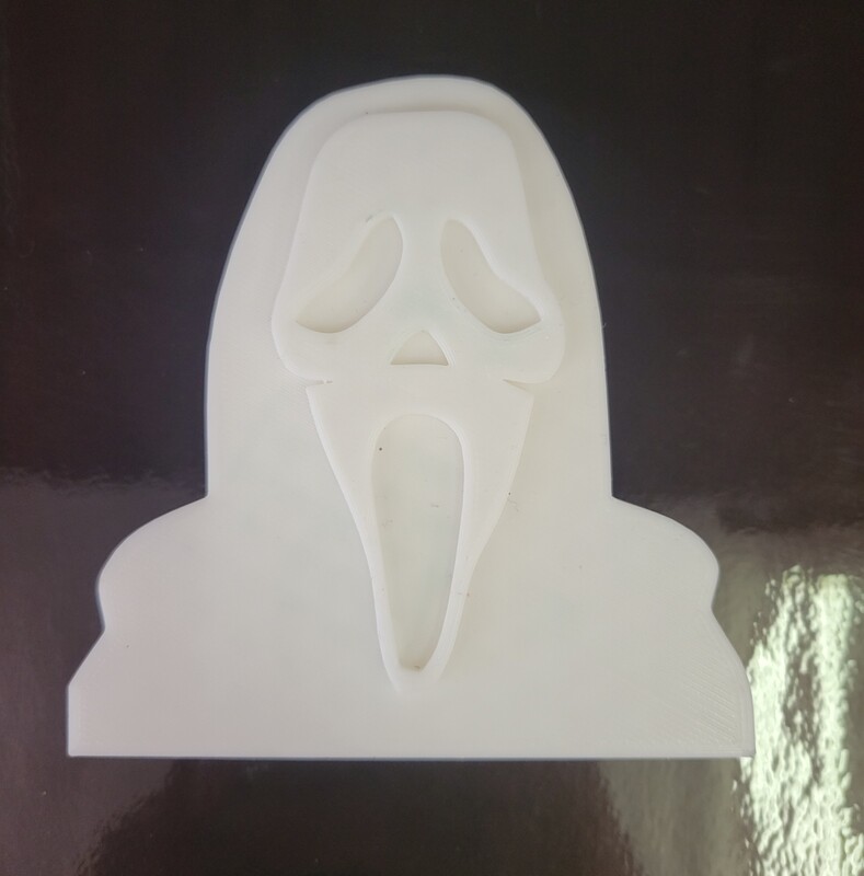 Ghost Face Freshie Mold