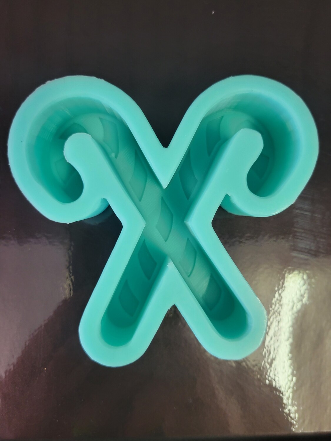 Candy Cane Freshie Mold