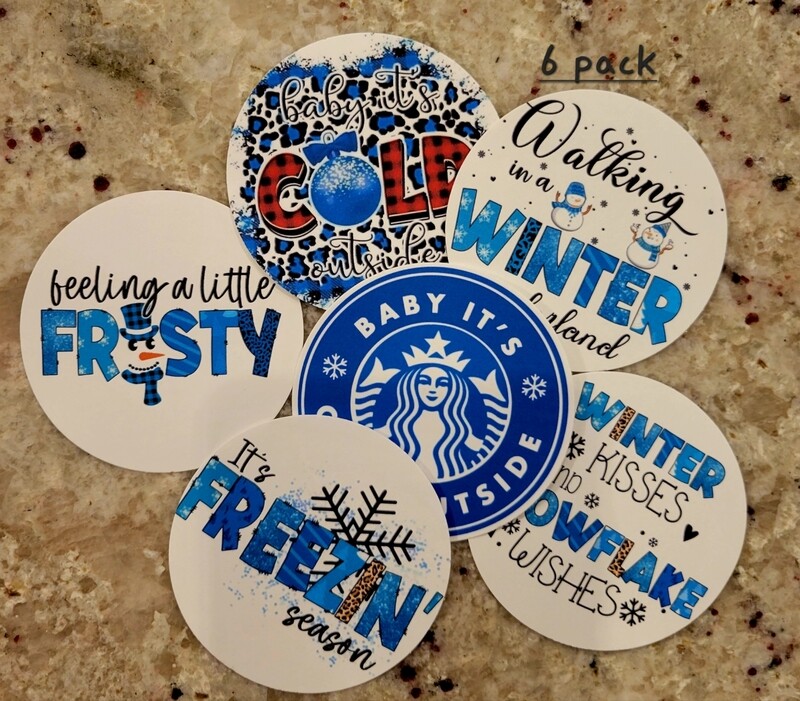 Baby it&#39;s cold outside 6pk cardstock