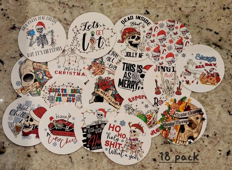 I&#39;m dead inside Christmas cardstock